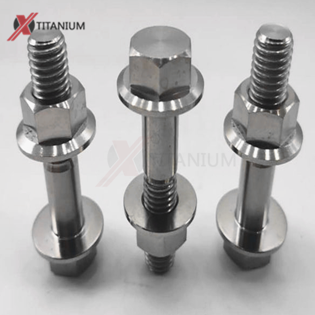 DIN Titanium Flange Bolts and Nuts M10